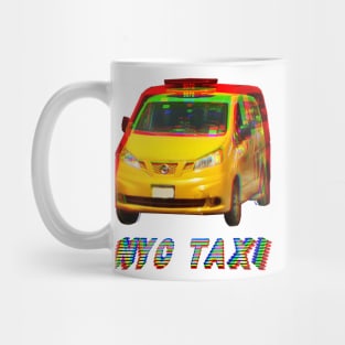 NYC Taxi- Retro Mug